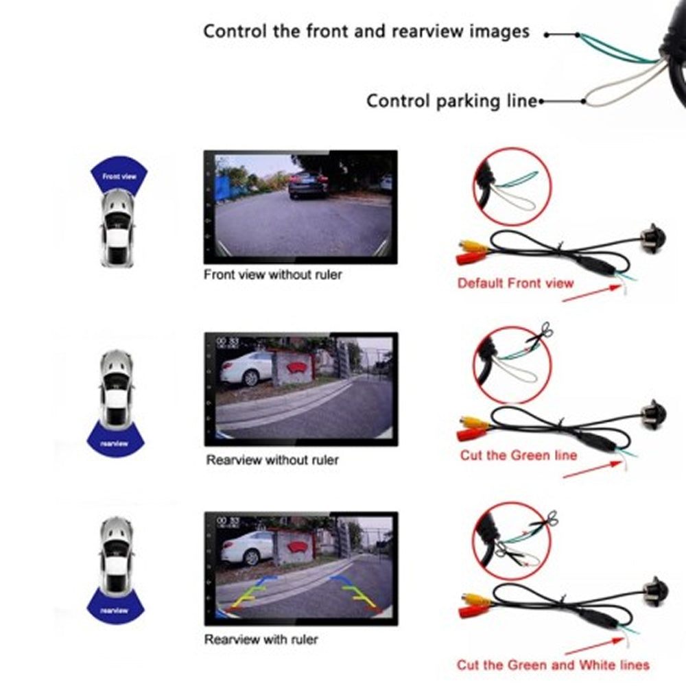 180° Rear View Reversing Camera for Professional Use in the UK