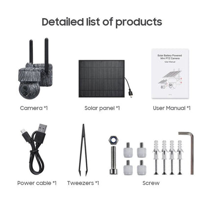 4G Solar Outdoor Wildlife and Security Camera