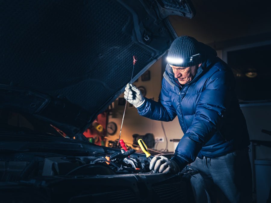 Ultra-Bright 180° LED Headlamp for Ultimate Comfort