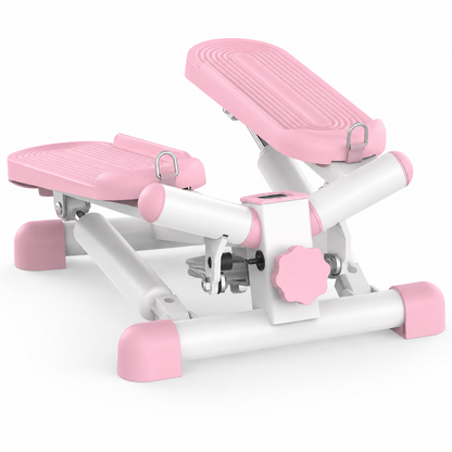 Compact Hydraulic Mini Stepper with LCD Display | 38° Side Motion, 330 lb Capacity