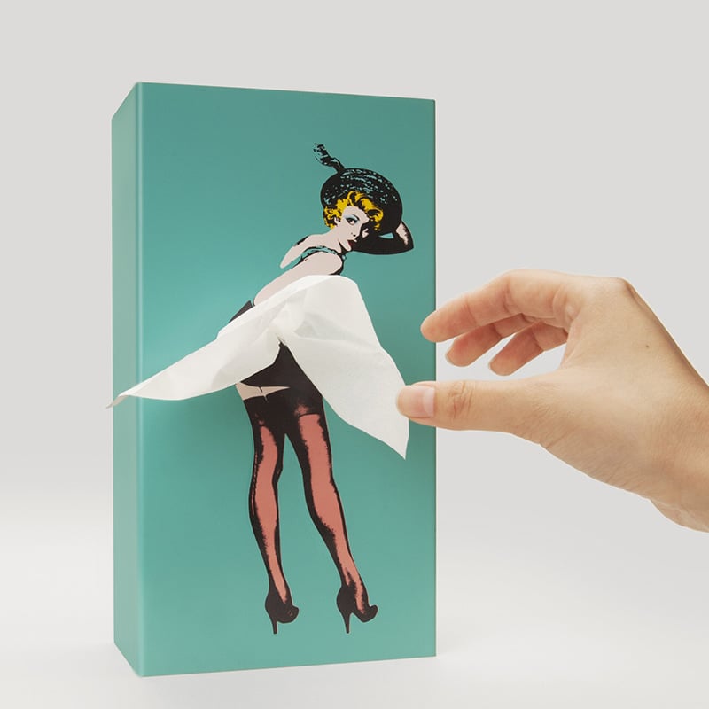 Unique Tissue Box with Creative Design for Home Décor