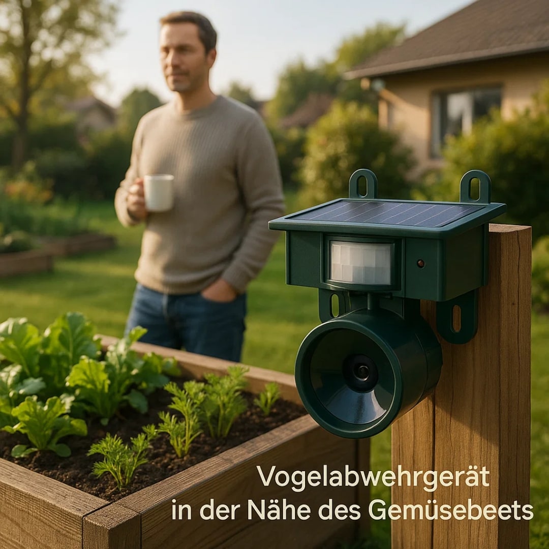 Pigeon Repellent for Balcony & Garden | Bird Deterrent Device