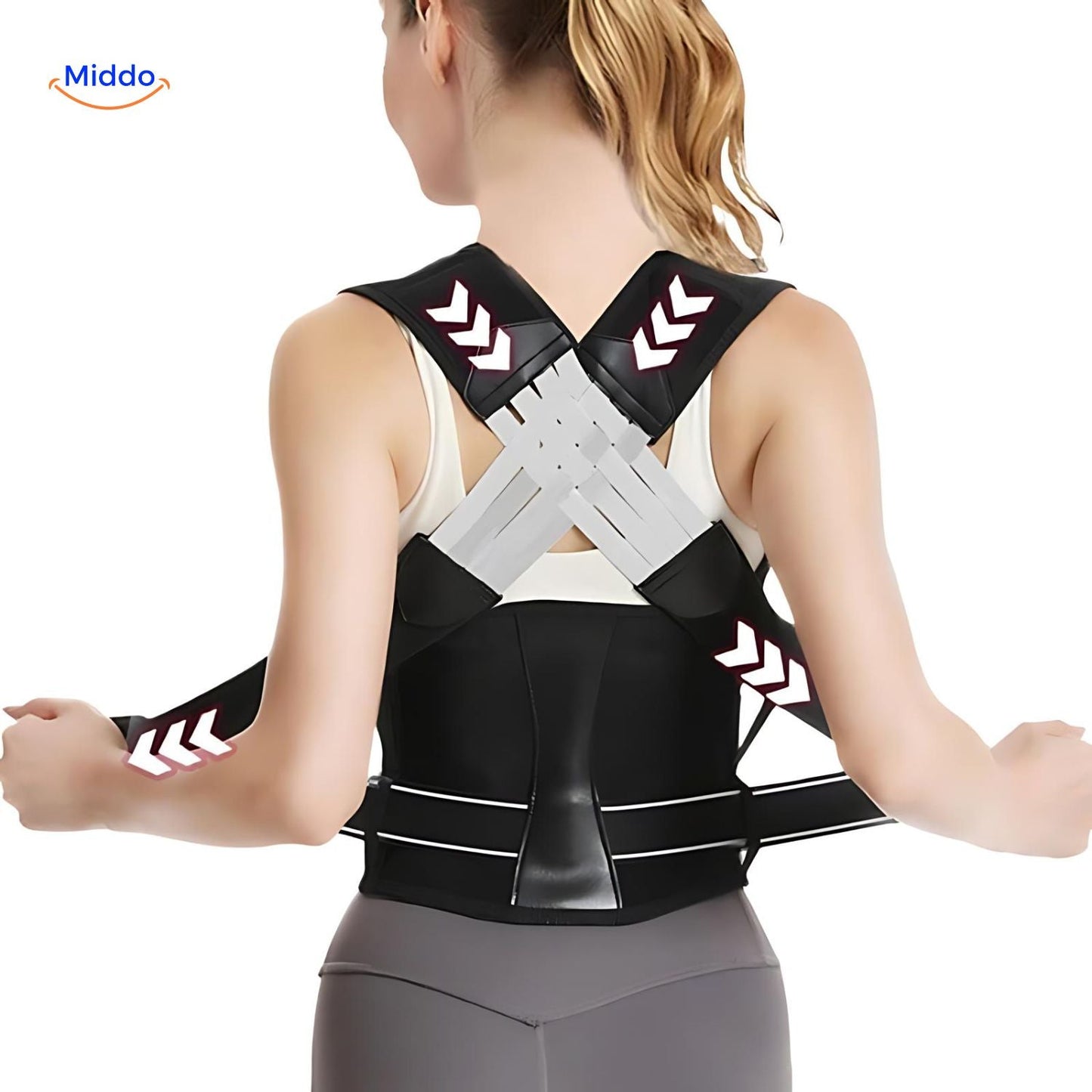 Back Support for Posture Improvement and Pain Relief