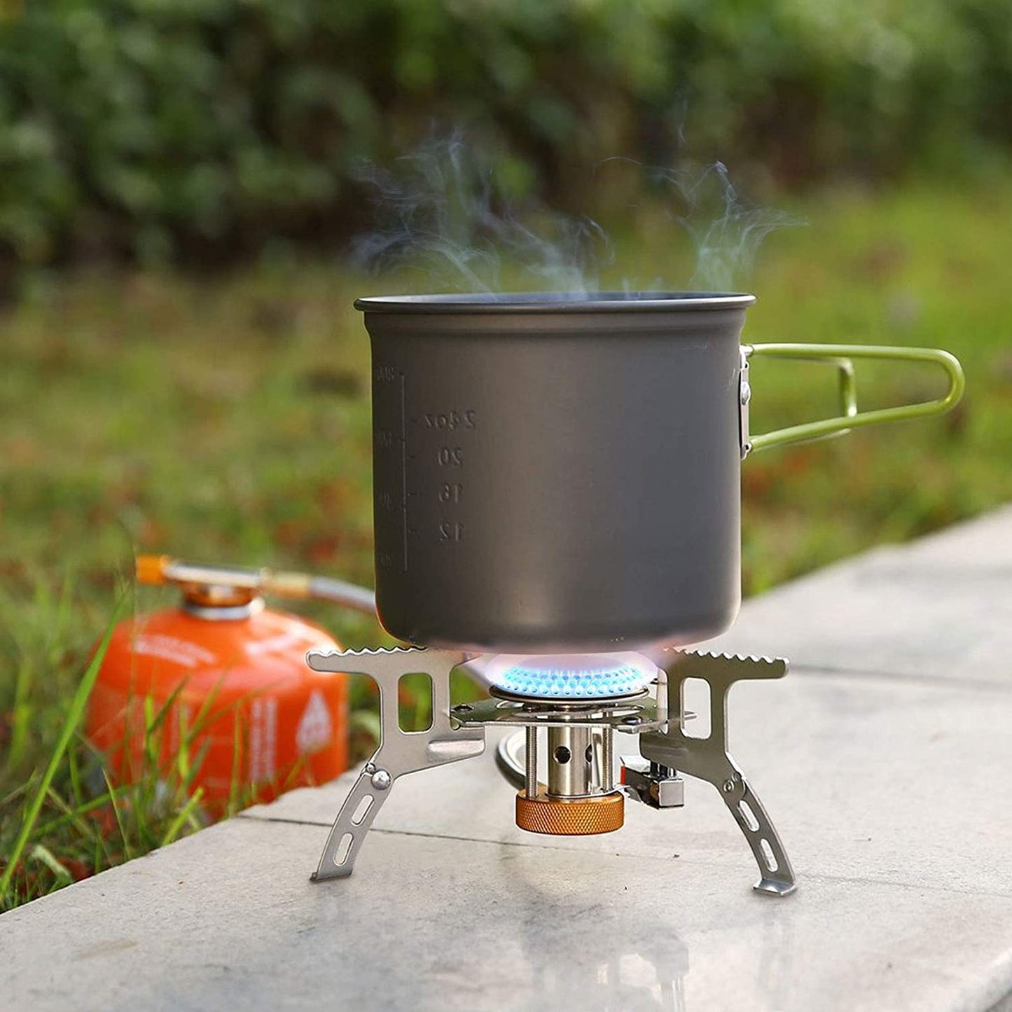 Compact Outdoor Cooking Stove for Adventurers