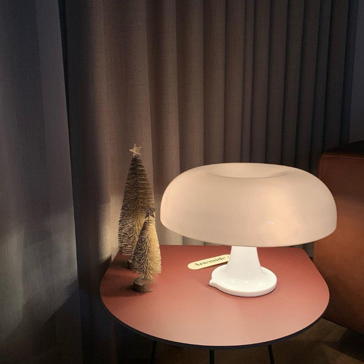 Mushroom-Shaped Lamp in Scandinavian Design