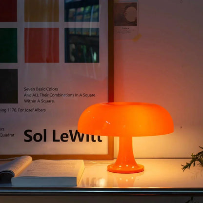 Mushroom-Shaped Lamp in Scandinavian Design