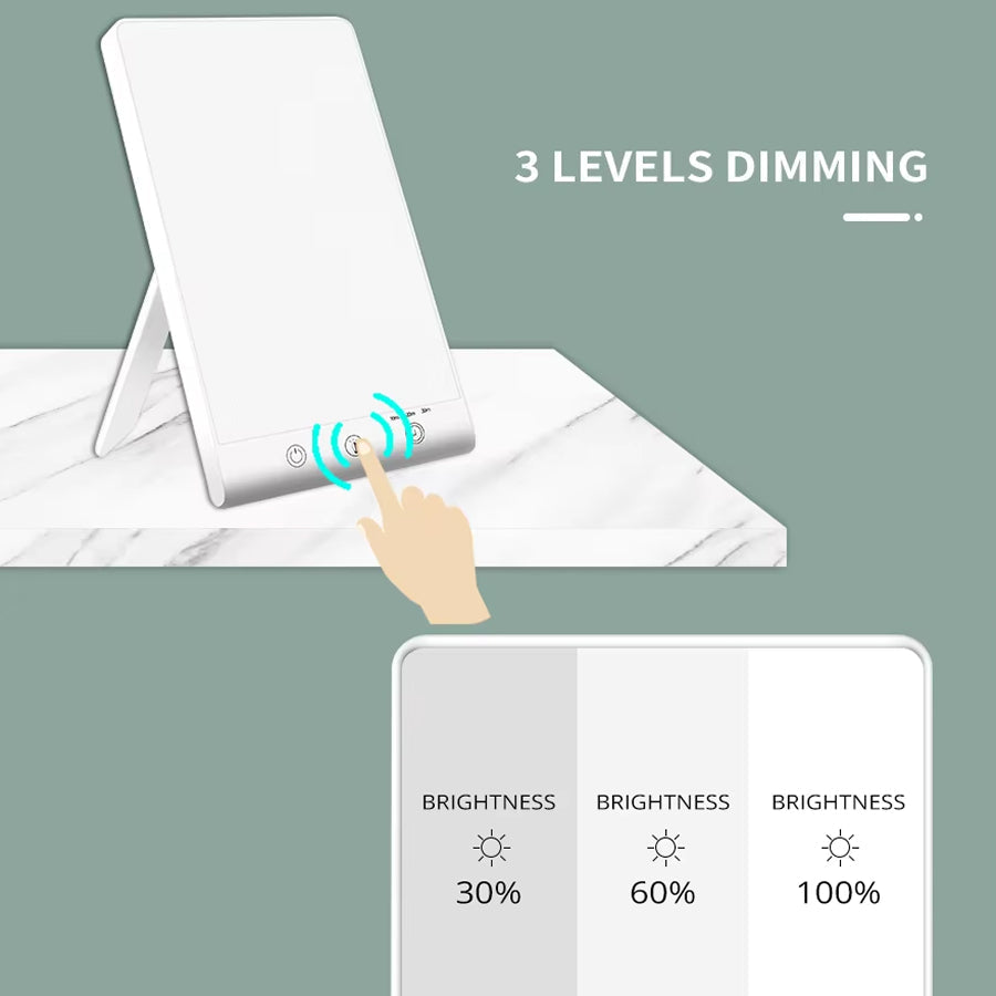 12,000 Lux Light Therapy Lamp for Seasonal Affective Disorder