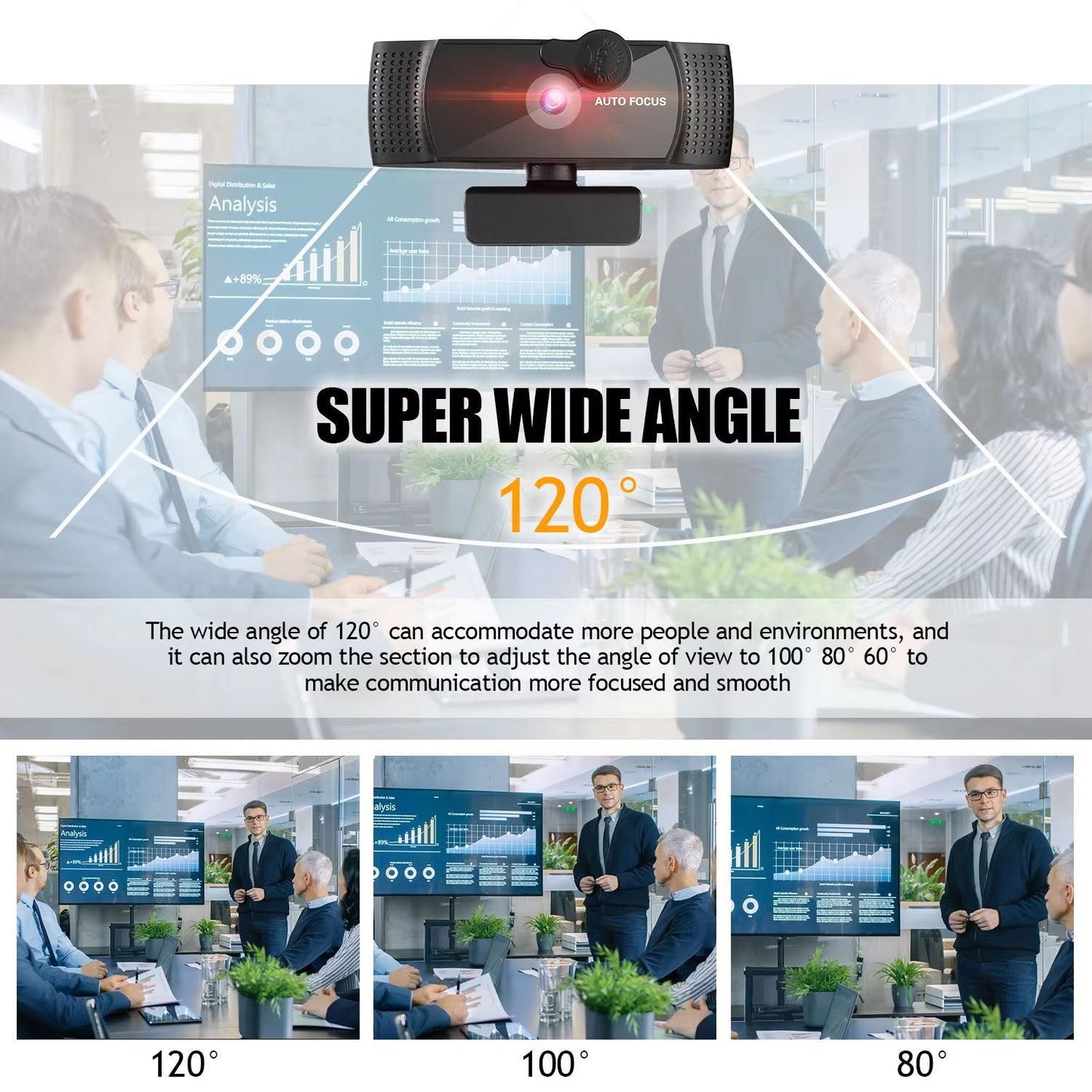 4K Ultra High Definition Webcam