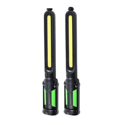 Versatile Magnetic LED Work Light | Rechargeable Dual-Function Inspection Lamp for Garage and Auto Use