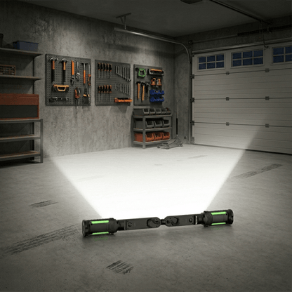 Versatile Magnetic LED Work Light | Rechargeable Dual-Function Inspection Lamp for Garage and Auto Use
