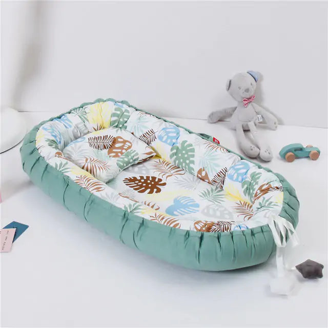 Portable Cotton Baby Nest for Safe and Cozy Relaxation