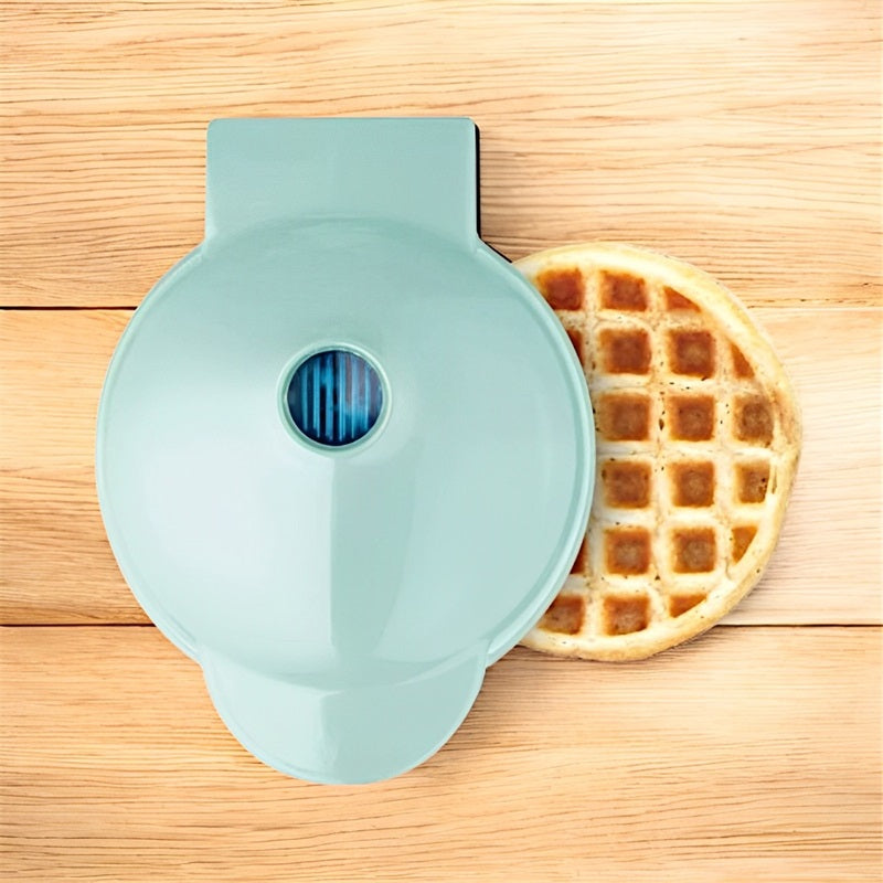 Mini Electric Waffle Maker with Nonstick Coating