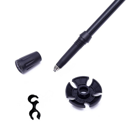 Set of 2 Shock-Absorbing Nordic Trekking Poles for Adventurers