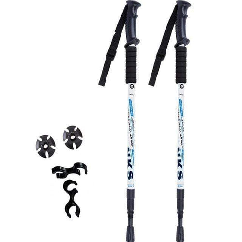 Set of 2 Shock-Absorbing Nordic Trekking Poles for Adventurers