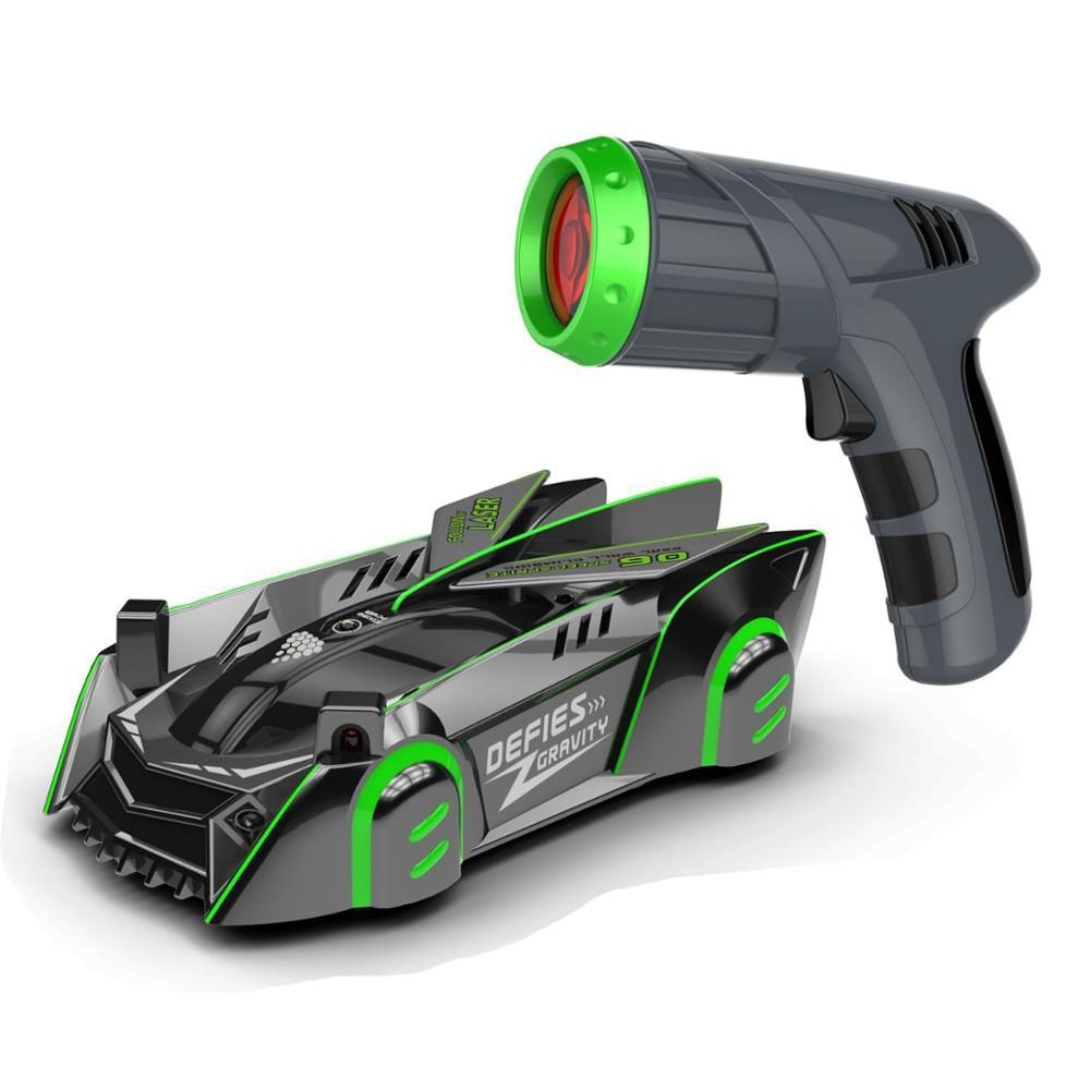 Gravity-Defying Remote Control Car with Laser Guidance