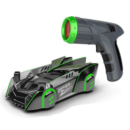 Gravity-Defying Remote Control Car with Laser Guidance