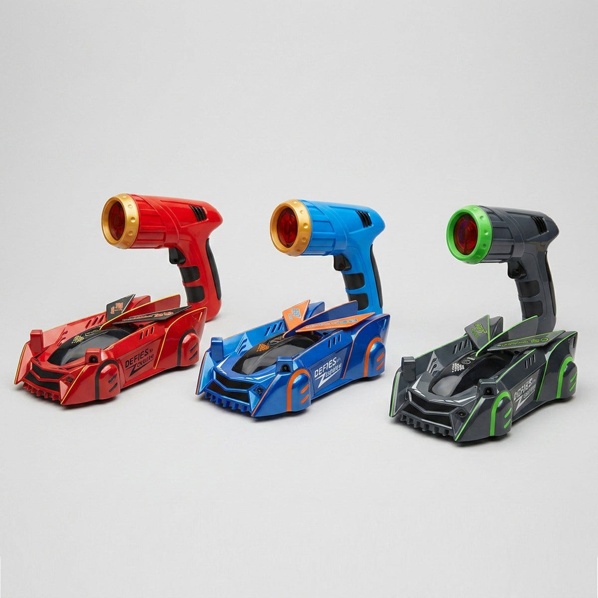 Gravity-Defying Remote Control Car with Laser Guidance
