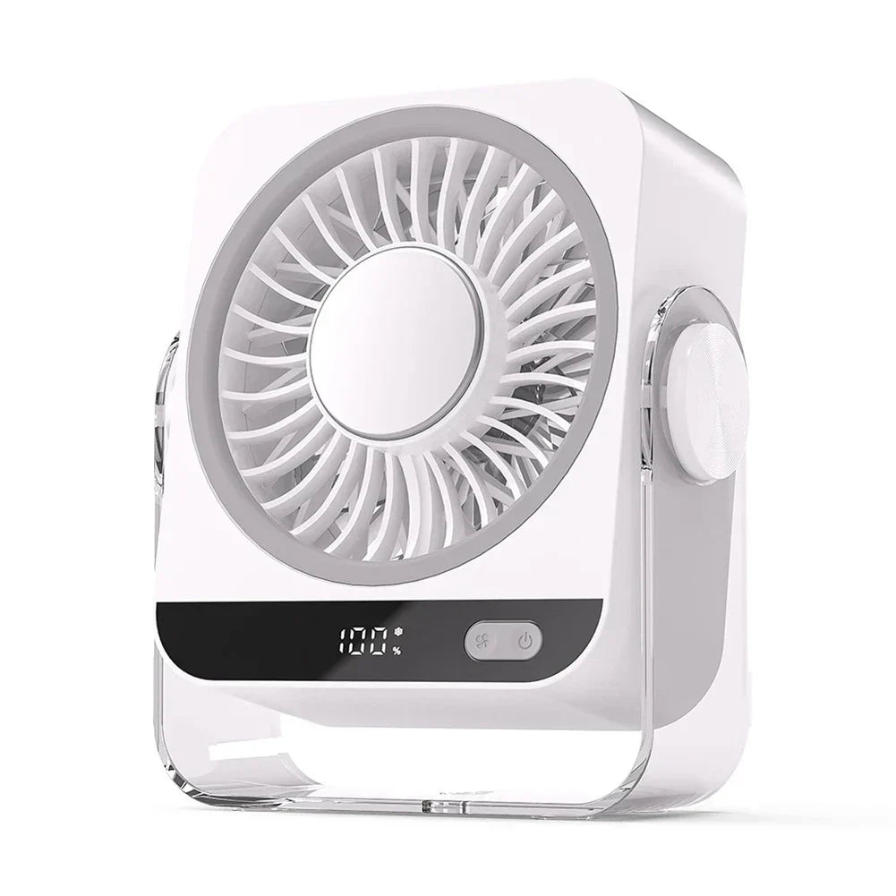Portable Rechargeable Fan for Home and Office Comfort