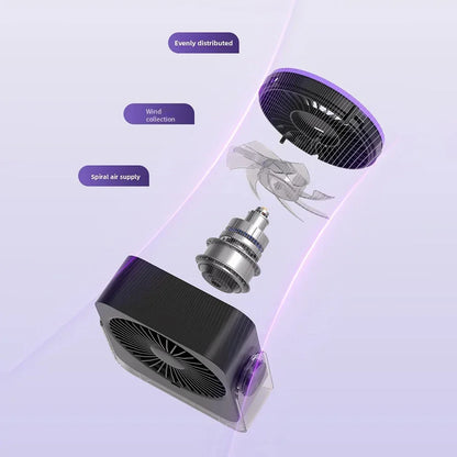 Portable Rechargeable Fan for Home and Office Comfort