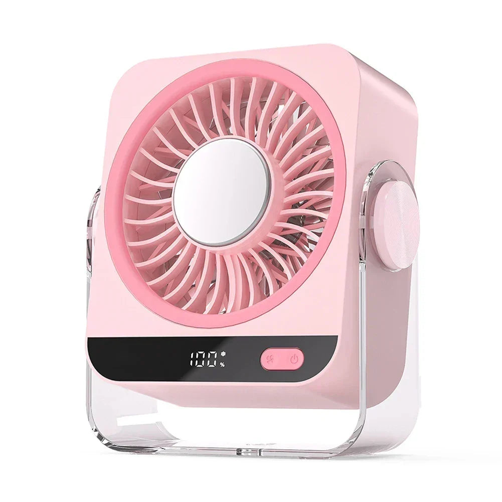 Portable Rechargeable Fan for Home and Office Comfort