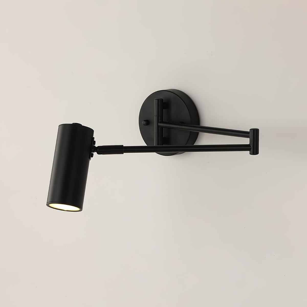 Adjustable Swing Arm Wall Light for Reading & Ambience