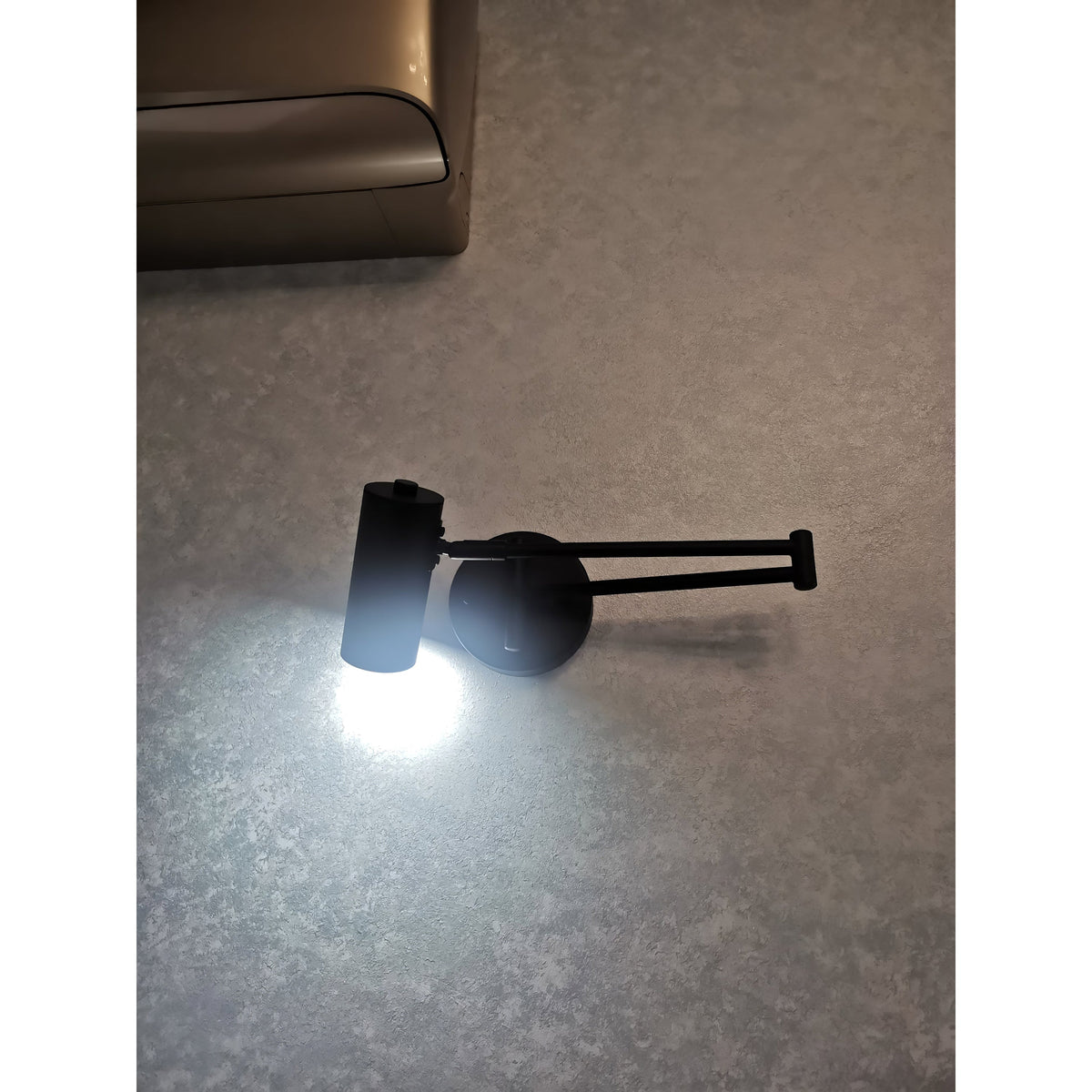 Adjustable Swing Arm Wall Light for Reading & Ambience