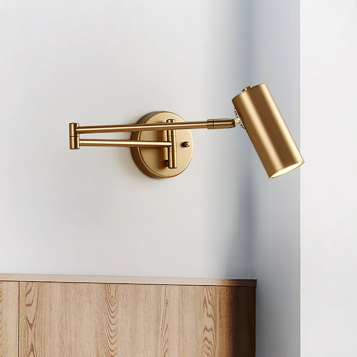 Versatile Swing Arm Wall Light for Enhanced Illumination