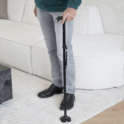 Height-Adjustable Walking Cane