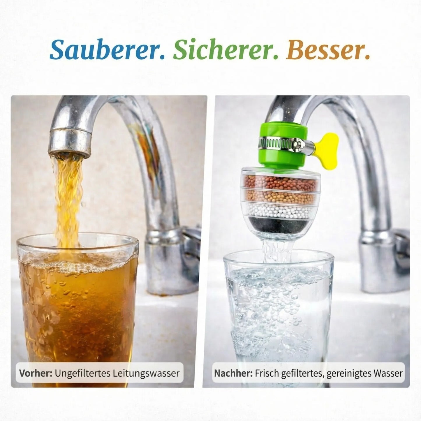 Tap Water Filter for Home Use | Clean Drinking Water System