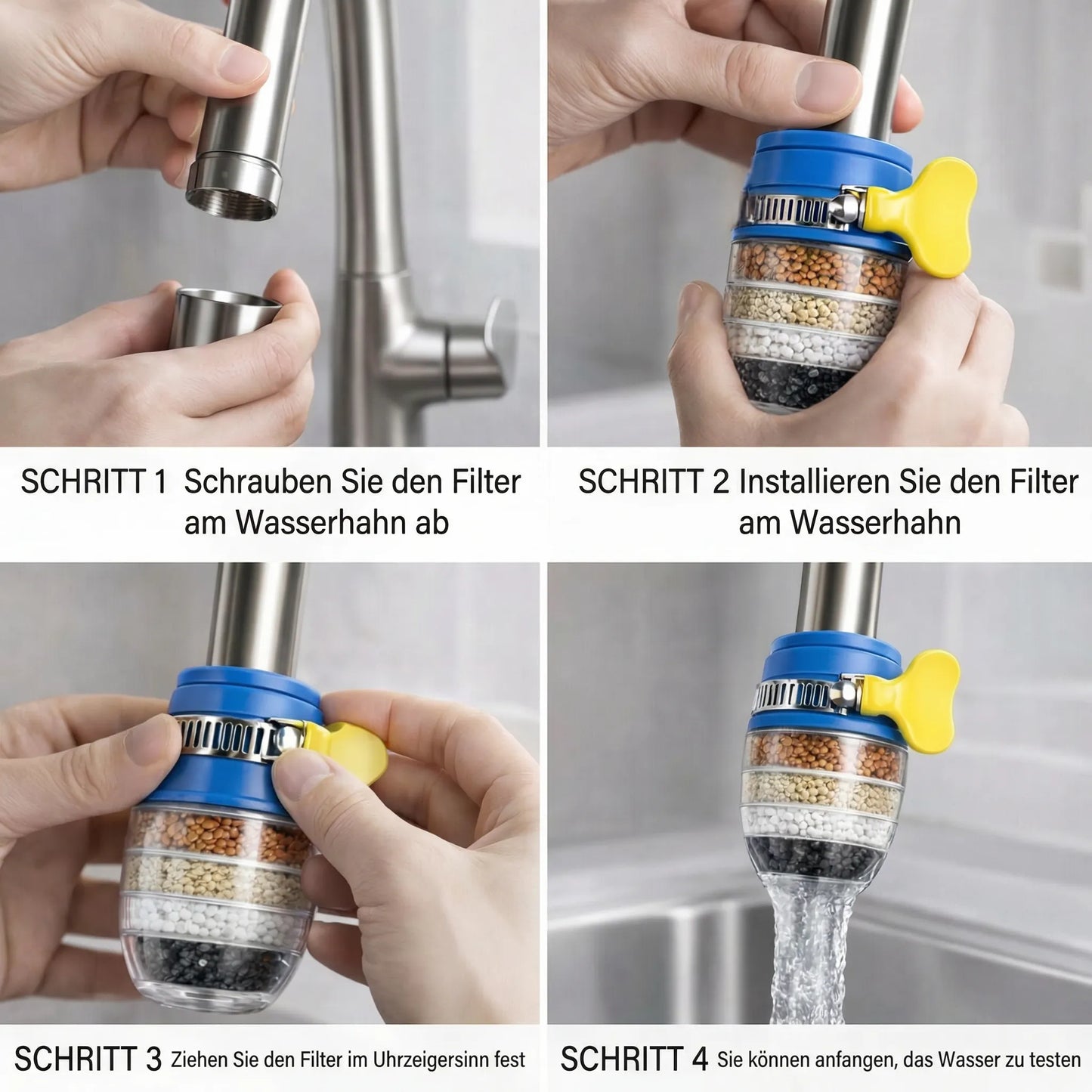 Tap Water Filter for Home Use | Clean Drinking Water System
