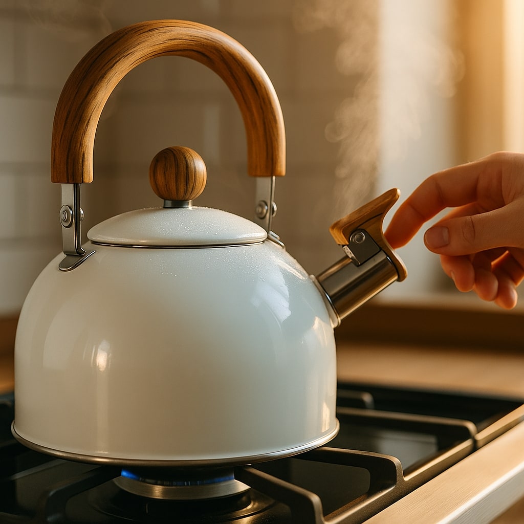 Stainless Steel Whistling Kettle | 3-Liter Capacity for All Stovetops