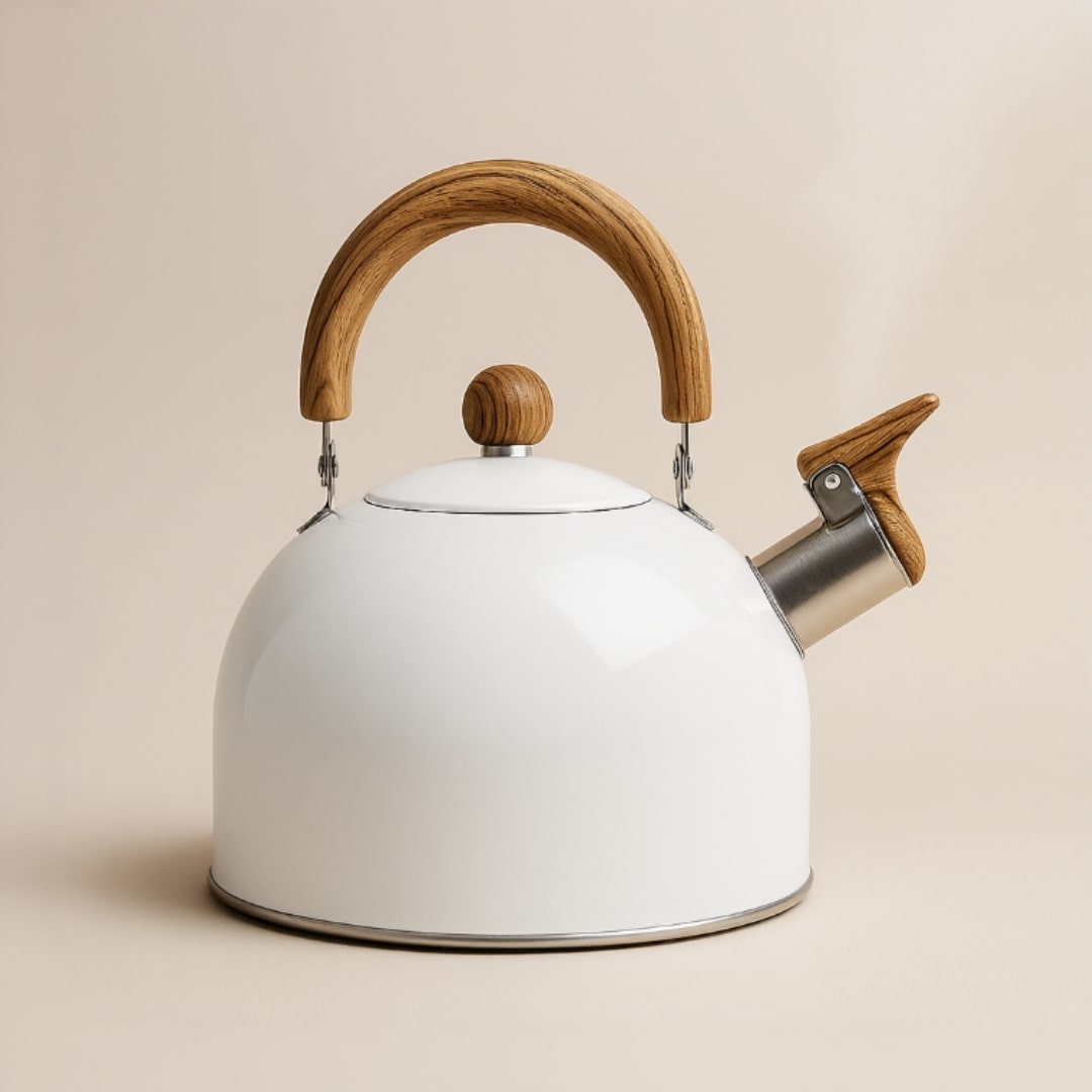 Stainless Steel Whistling Kettle | 3-Liter Capacity for All Stovetops