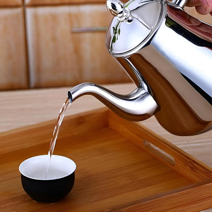 Stainless Steel Kettle with Infuser | Perfect for All Heat Sources