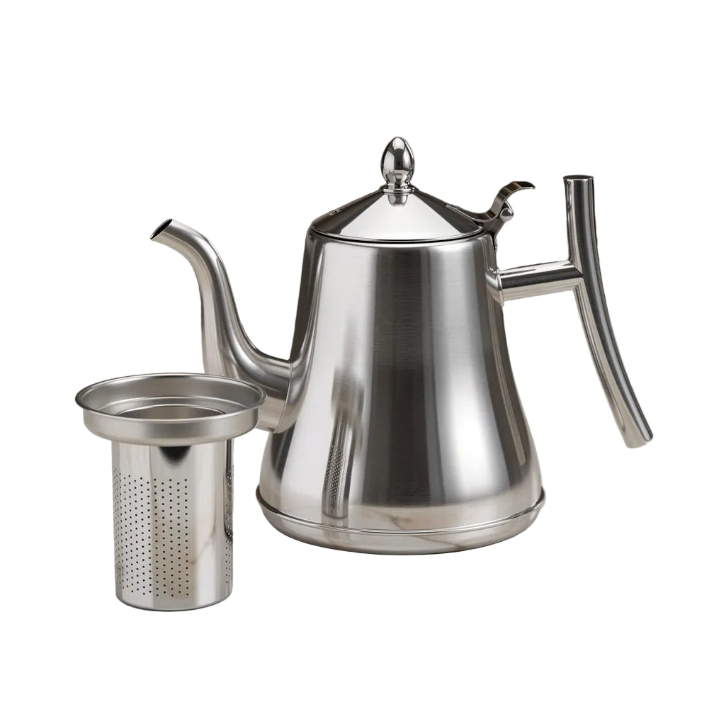 Stainless Steel Kettle with Infuser | Perfect for All Heat Sources