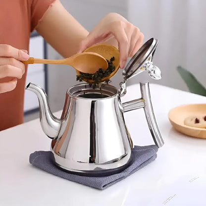 Stainless Steel Kettle with Infuser | Perfect for All Heat Sources