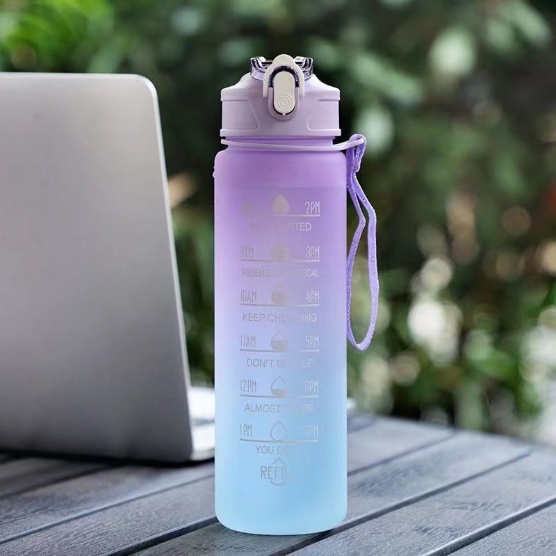 Inspire Hydration: Smart Water Bottle with Time Indicators