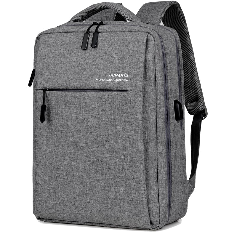 Sleek Waterproof Laptop Carrier with USB Charging Capability