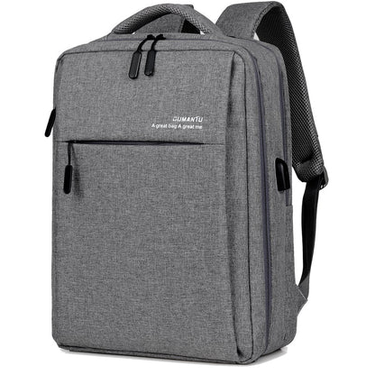 Sleek Waterproof Laptop Carrier with USB Charging Capability
