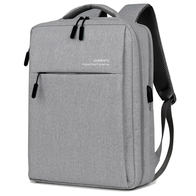 Sleek Waterproof Laptop Carrier with USB Charging Capability