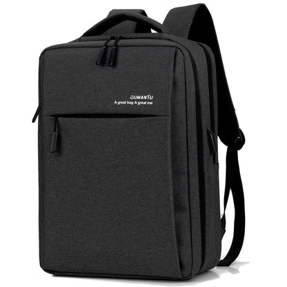 Sleek Waterproof Laptop Carrier with USB Charging Capability