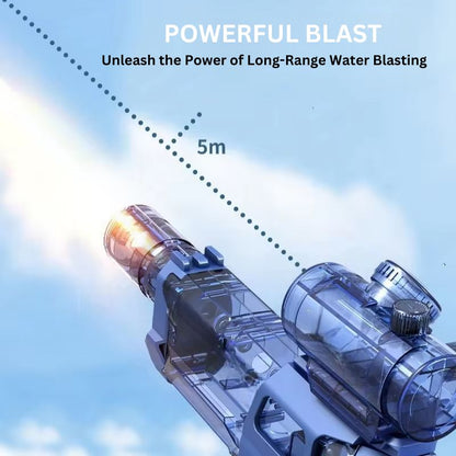 Electric Water Gun with Immersive LED Lights – PowerBlast Feature