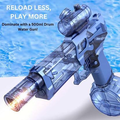 Electric Water Gun with Immersive LED Lights – PowerBlast Feature