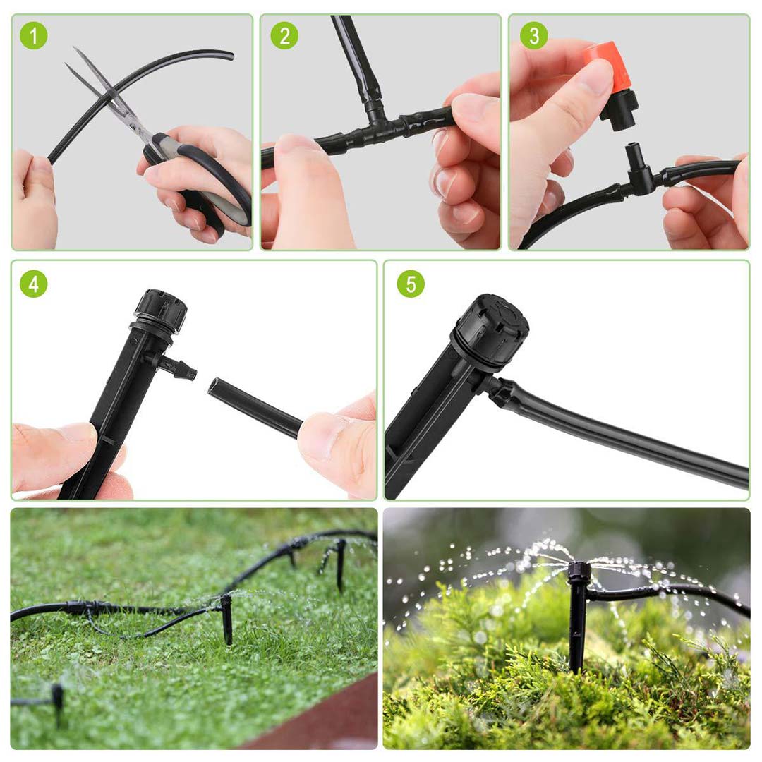 AquaLux Irrigation System | Effortless Watering for Lush Gardens