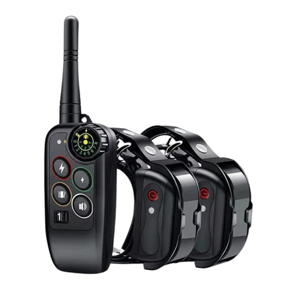 Long-Range Waterproof Dog Training Collar with Remote Control