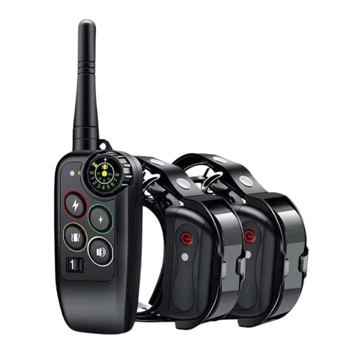 Long-Range Waterproof Dog Training Collar with Remote Control