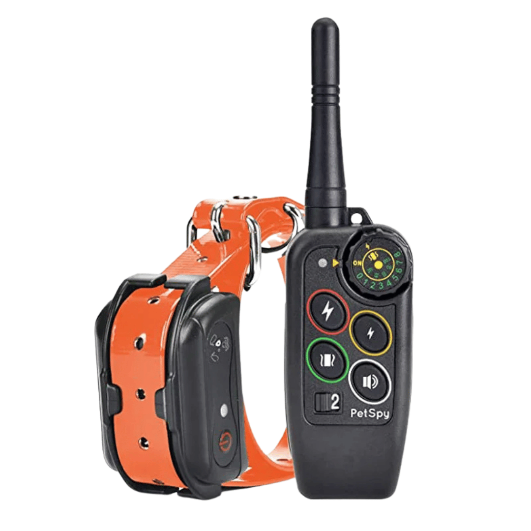 Long-Range Waterproof Dog Training Collar with Remote Control