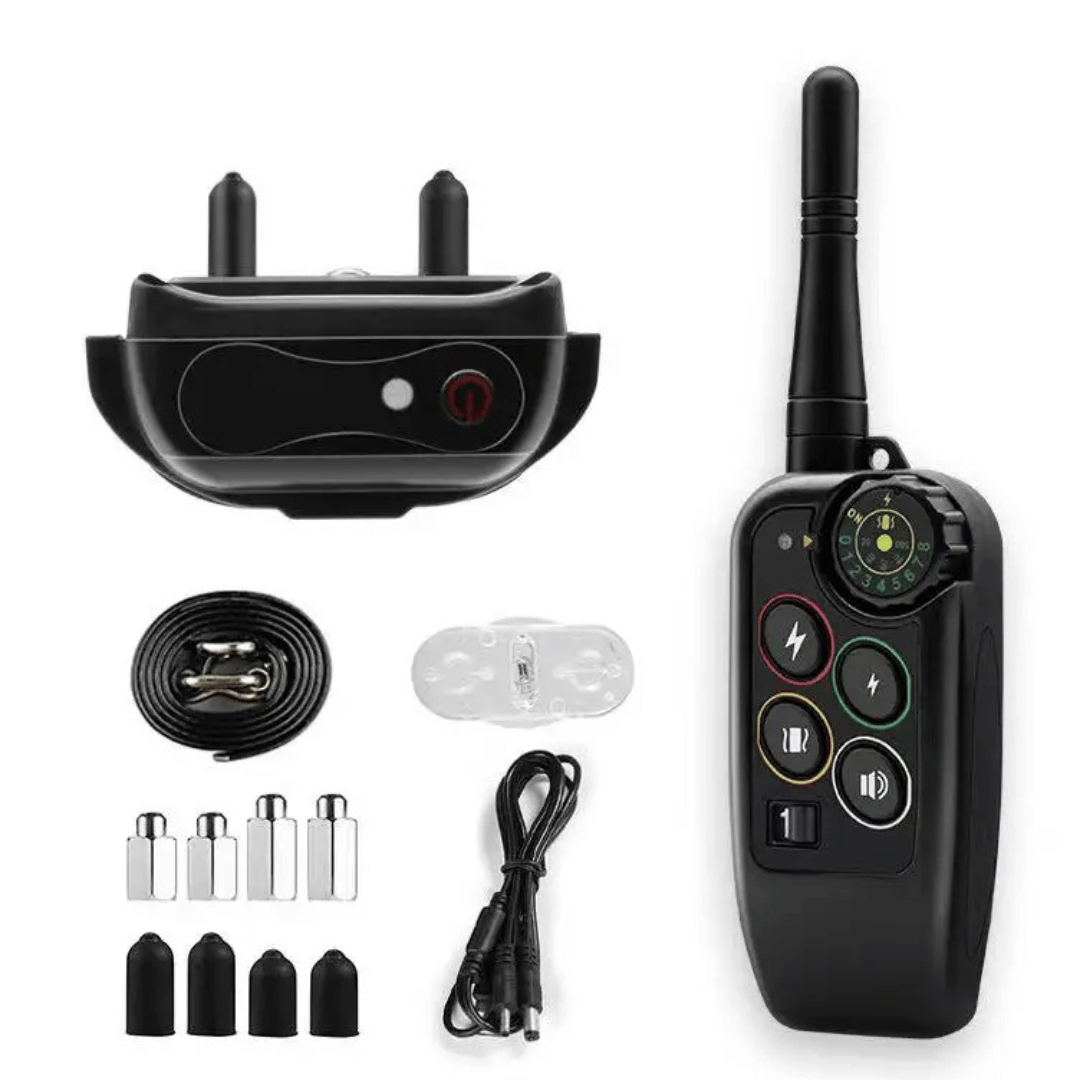 Long-Range Waterproof Dog Training Collar with Remote Control