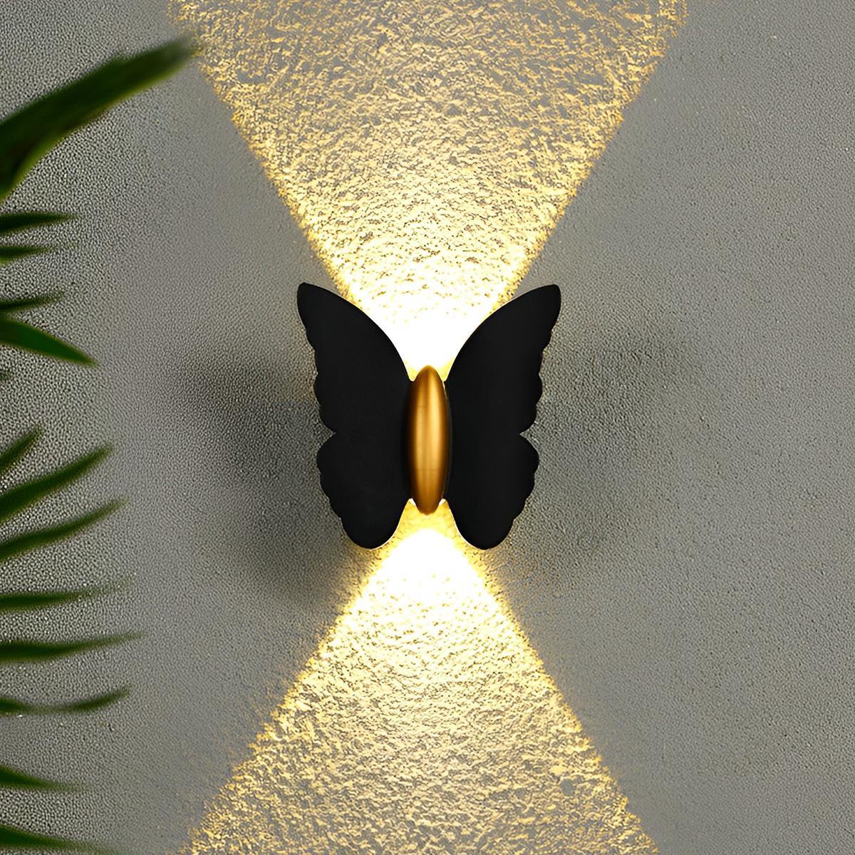 LED Wall Light for Outdoors | Design Featuring Animal Silhouette