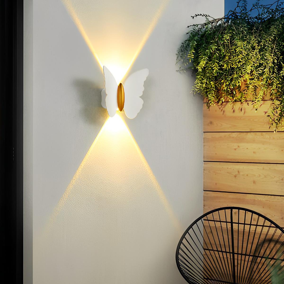 LED Wall Light for Outdoors | Design Featuring Animal Silhouette