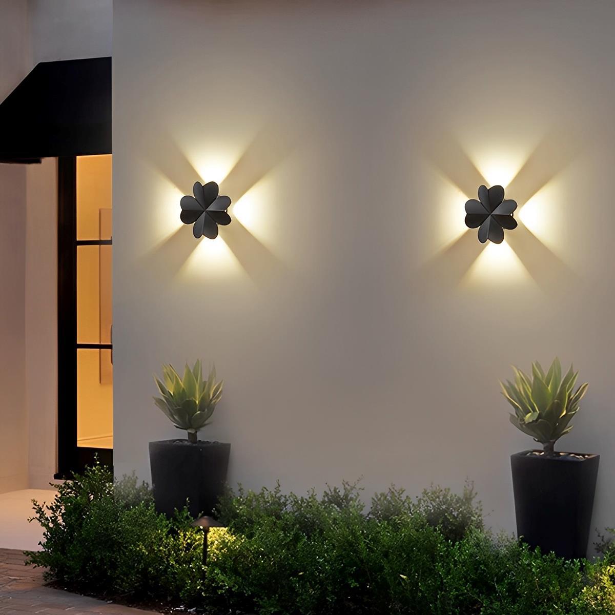 LED Wall Light for Outdoors | Design Featuring Animal Silhouette